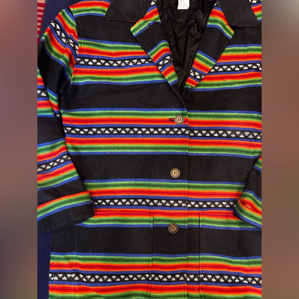 Pendleton Multicolor Striped Blazer - image 3